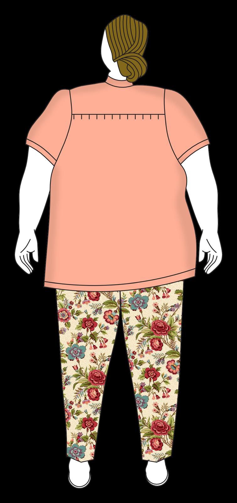 MANOJO DE MOLDES MODA CURVY PLUS SIZE MUJER - Imagen 6