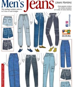 Manojos de Moldes Jeans Hombre