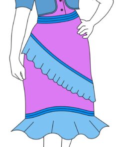 Alternative view of MANOJO DE MOLDES VESTIDOS DE NIÑAS