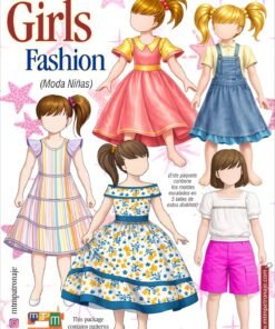 Manojo de Moldes Moda Niñas-MTM Patronaje
