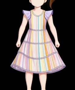 Manojo de Moldes Moda Niñas – Escalado 5 Tallas (By Marco Tulio Muñoz) - Imagen 4