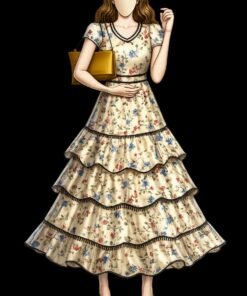 Manojo de Moldes Vestidos Clásicos Dama – Escalado 5 Tallas (By Marco Tulio Muñoz) - Imagen 6