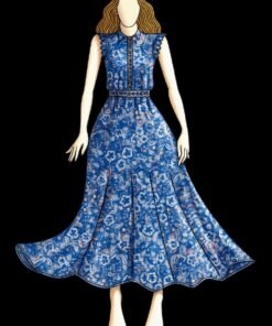 Manojo de Moldes Vestidos Clásicos Dama – Escalado 5 Tallas (By Marco Tulio Muñoz) - Imagen 5