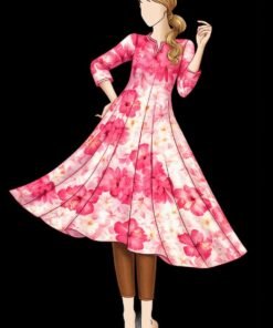 Manojo de Moldes Vestidos Clásicos Dama – Escalado 5 Tallas (By Marco Tulio Muñoz) - Imagen 3