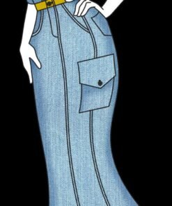 Manojo de Moldes Moda Jeans #2 – Escalado 5 Tallas (By Marco Tulio Muñoz) - Imagen 8
