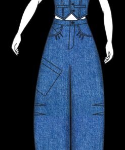 Manojo de Moldes Moda Jeans #2 – Escalado 5 Tallas (By Marco Tulio Muñoz) - Imagen 6